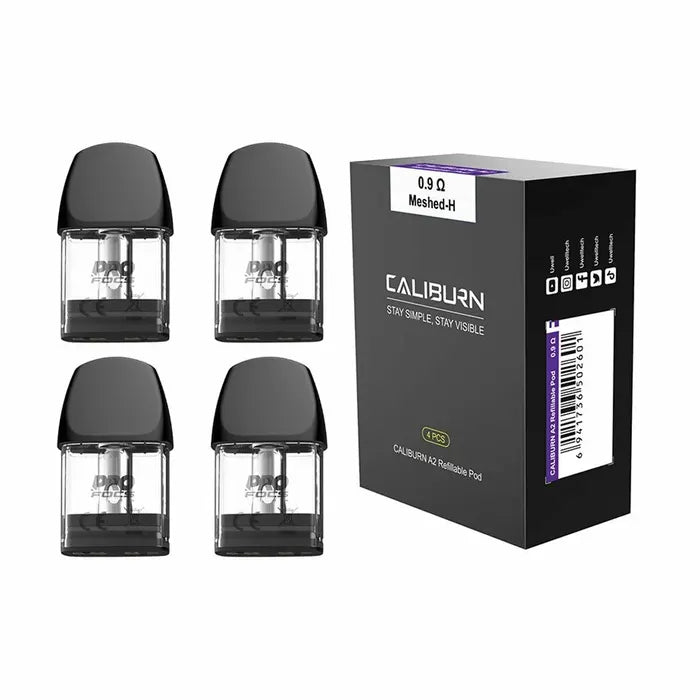 UWELL - Caliburn A2 Refillable Pod 0.9 Ohms - Vape Pods