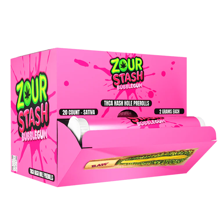 Zour Stash 2g THCA Hashhole: Delta Flower/Pre-Roll