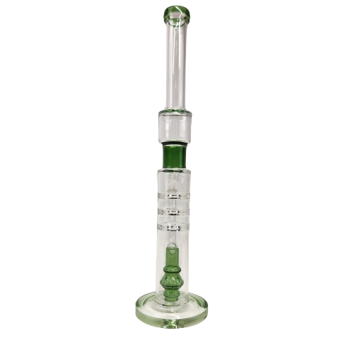 Large 3 Ring Smoke Stacker Waterpipe - Glass Pipe