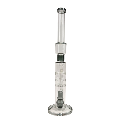 Large 3 Ring Smoke Stacker Waterpipe - Glass Pipe