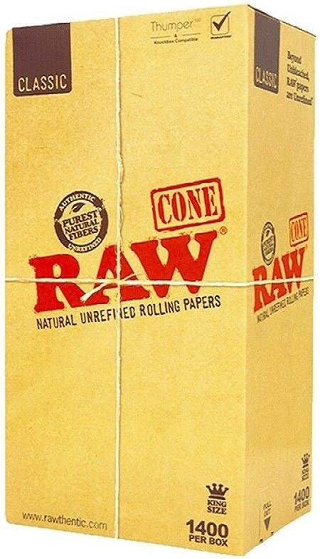 RAW 1400ct King Size Pre-Rolled Cones