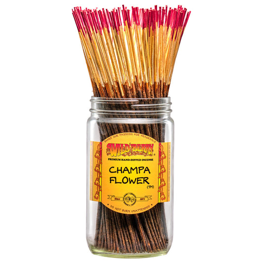 Wild Berry - Champa Flower Incense - 100 Pack