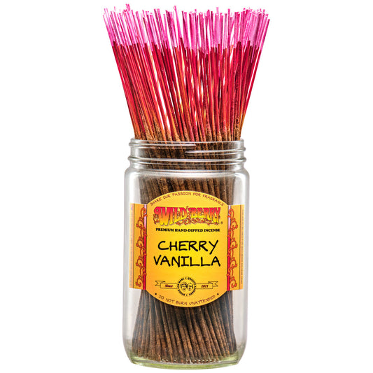 Wild Berry - Cherry Vanilla Incense - 100 Pack