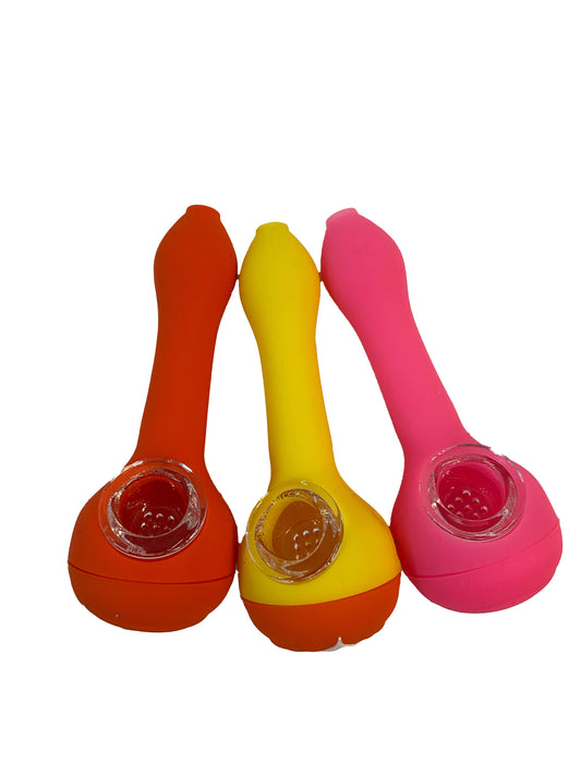 Eye Hand Bowl Pipe - Silicone