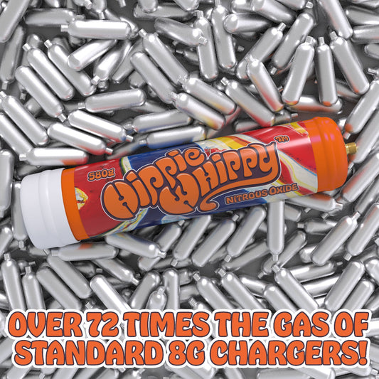 Hippie Whippy™  - 580g .95 Large-Capacity Nitrous Oxide Canister