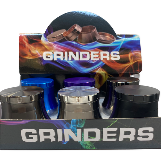 Large Metal Flat Top - Grinders