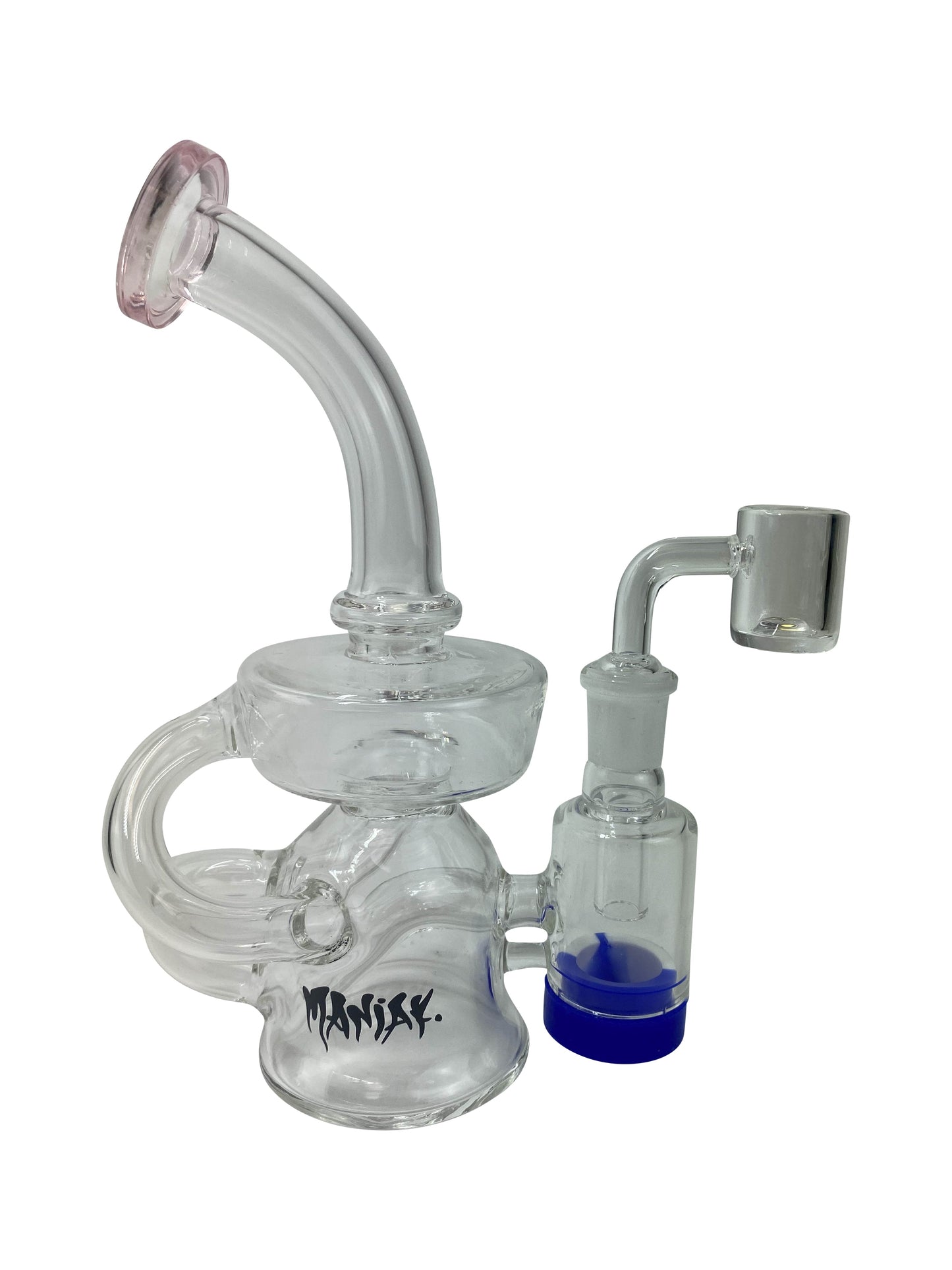 Maniak - Rig with Silicone Reclaim Catcher - Glass