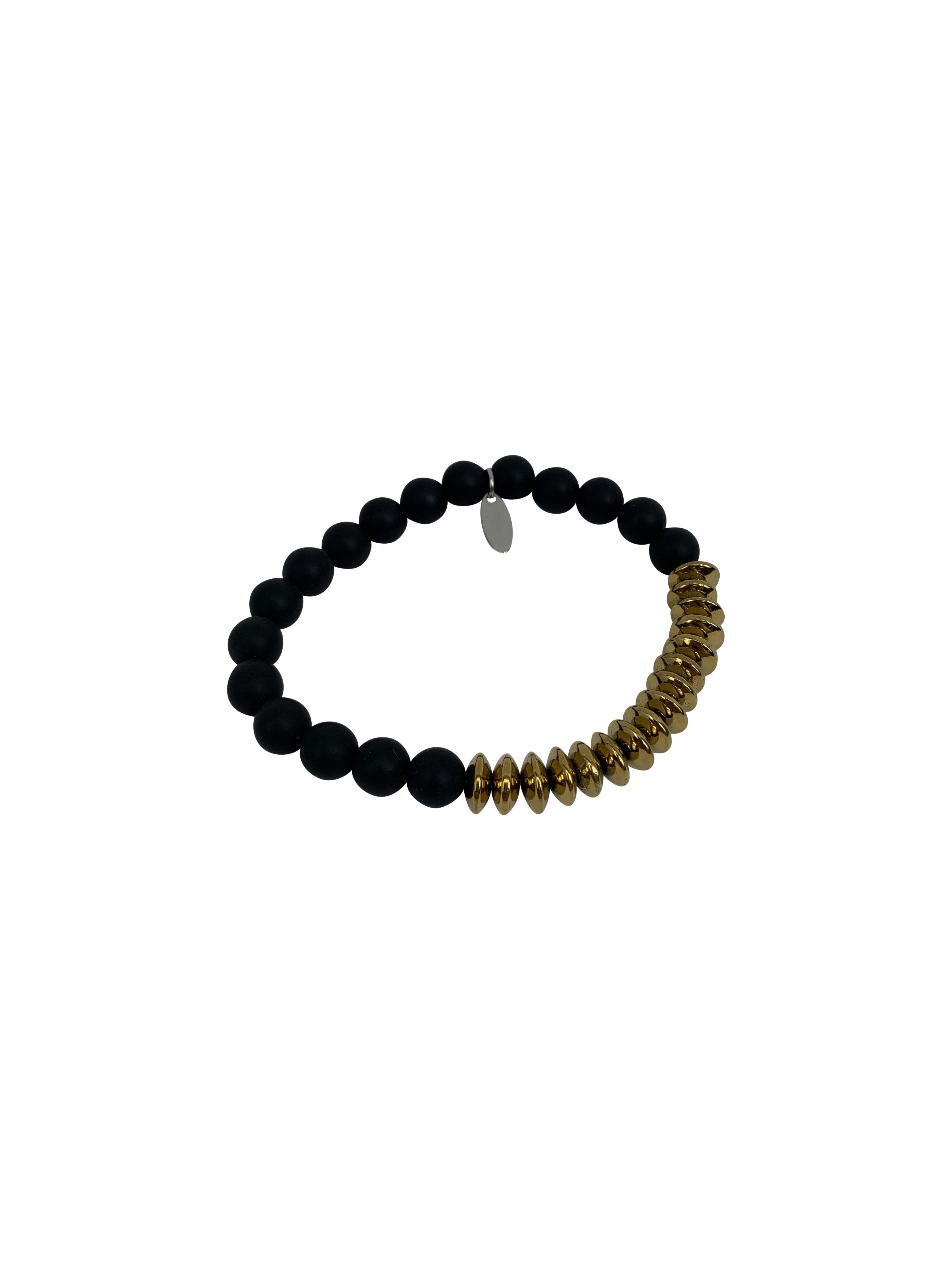 Beaded Maniak Bracelet with Metal Accents - S Essentials