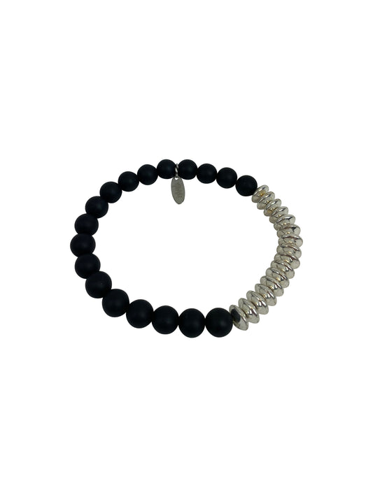 Beaded Maniak Bracelet with Metal Accents - S Essentials