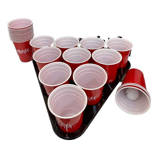 Maniak Beer Pong Kit with Rack