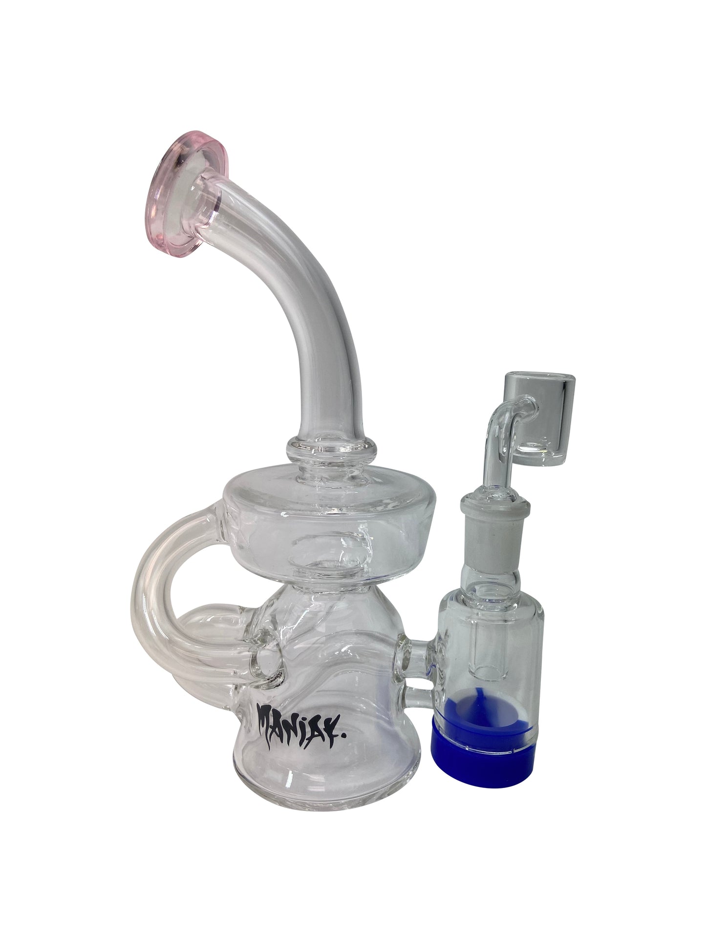 Maniak - Rig with Silicone Reclaim Catcher - Glass