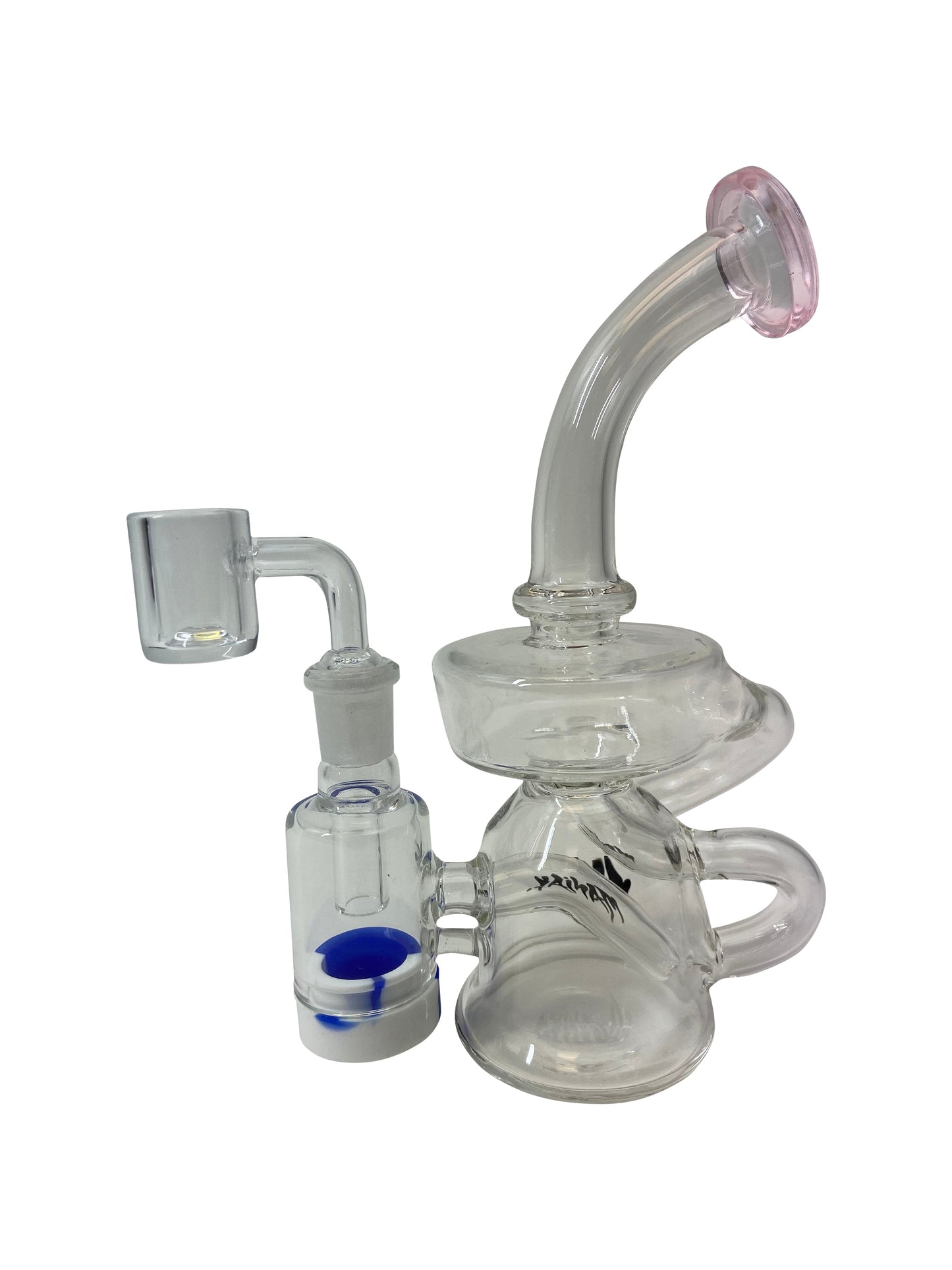 Maniak - Rig with Silicone Reclaim Catcher - Glass