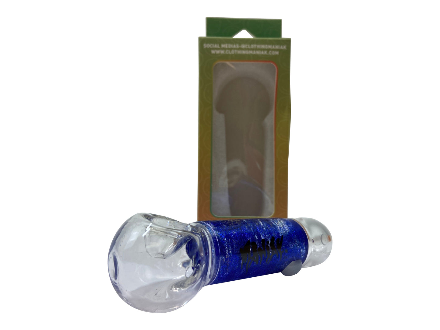 Maniak - Glycerin Hand Pipe Large - Glass - S Essentials