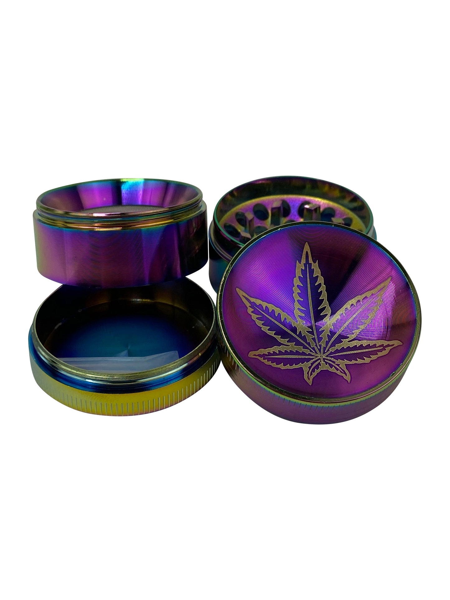 Small Purple Grinders With Design