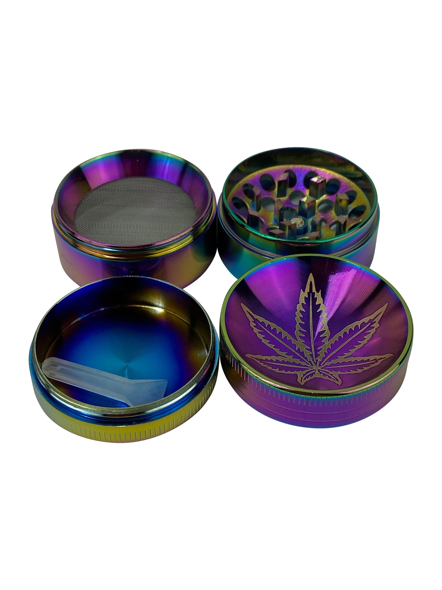 Small Purple Grinders With Design