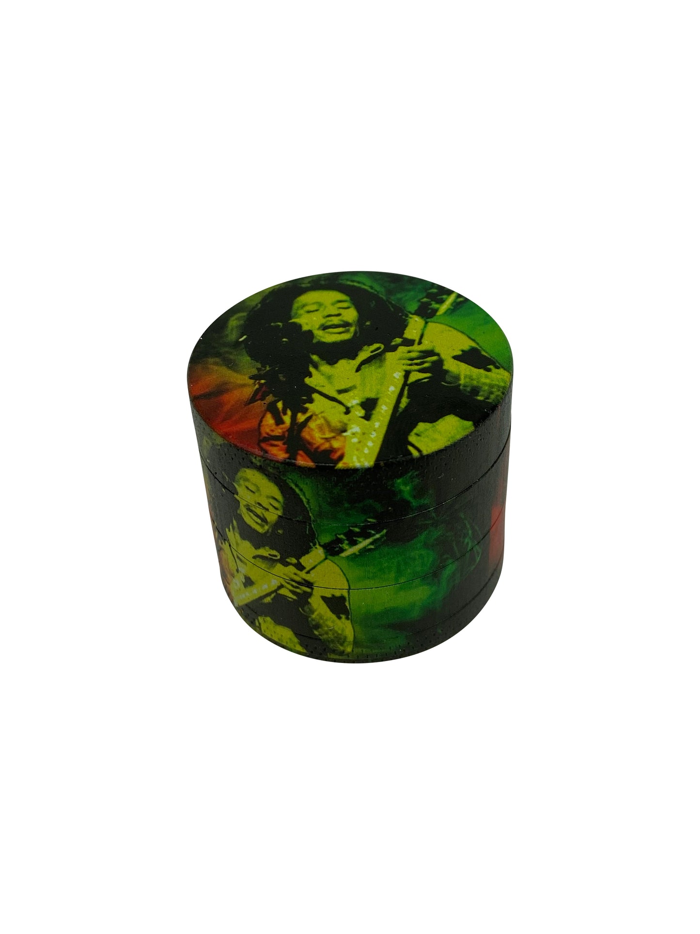 Small Herb Grinder With Bob Marley Design