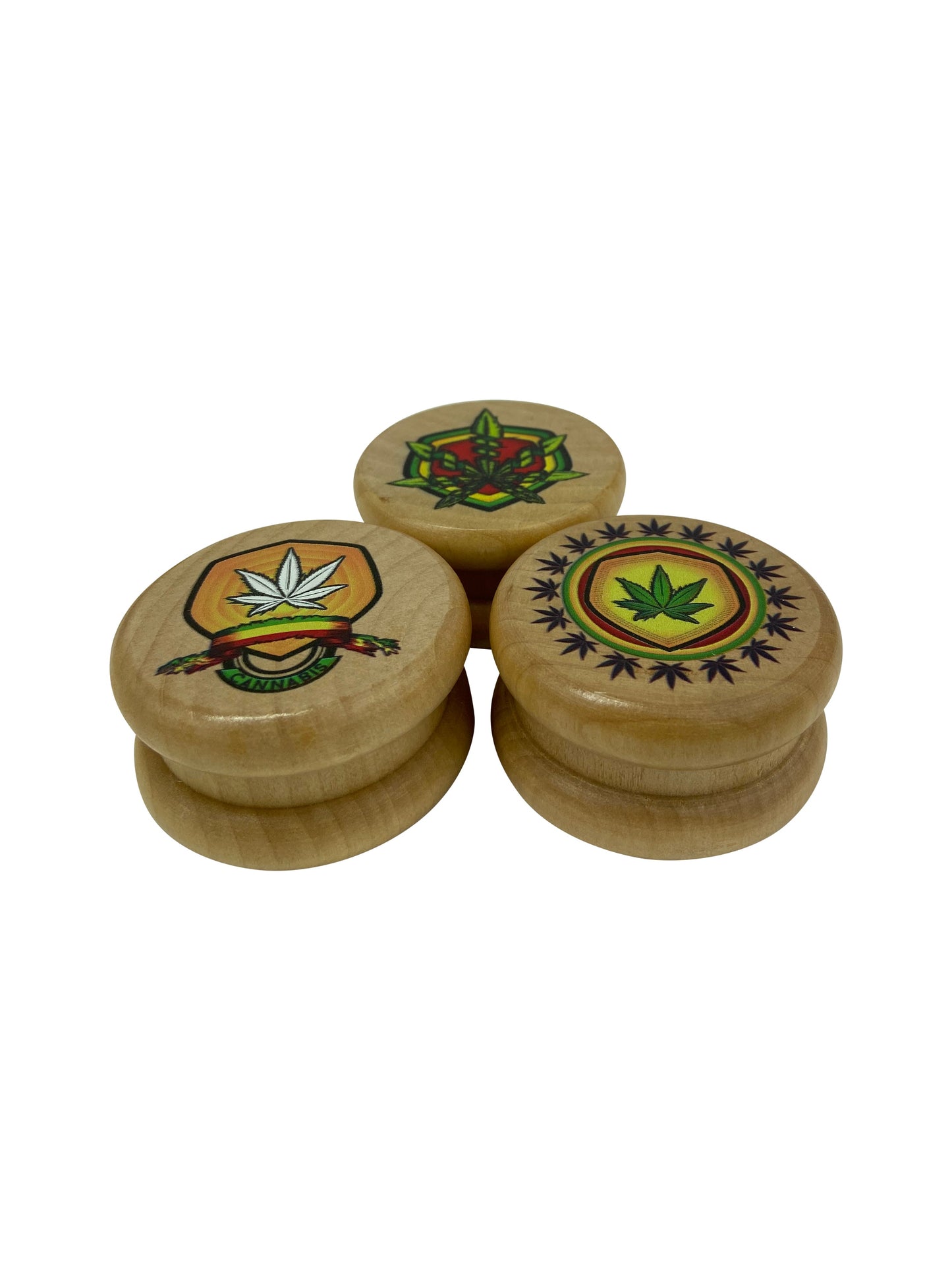 Wood 2 Piece Grinders