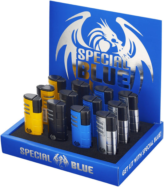 Special Blue Triple Shot Lighter