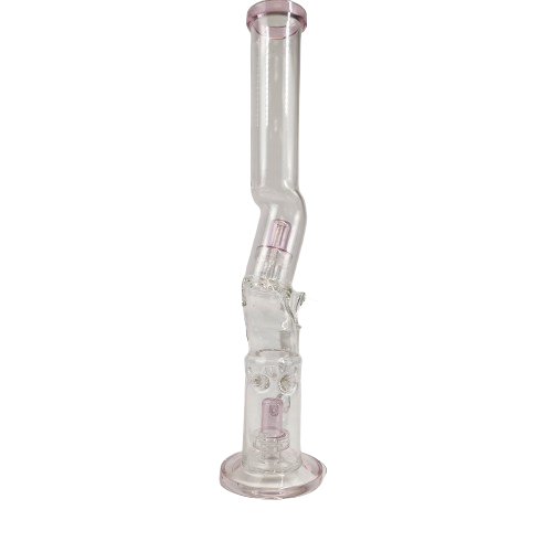 Large Waterpipe 2 Chamber Kink - Glass Pipe