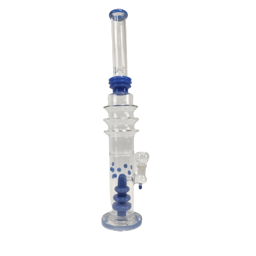 Large Waterpipe Diffuser With Dots - Glass Pipe