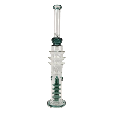 Large Waterpipe Diffuser With Dots - Glass Pipe