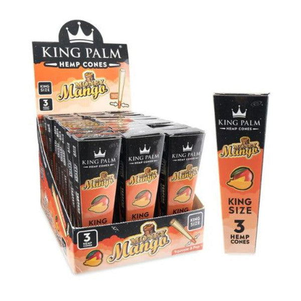 King Palm - Hemp Cones - Money Mango - 3 pack - King Size