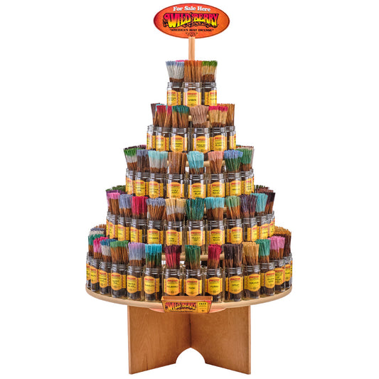 Wild Berry - Round Table Incense Display