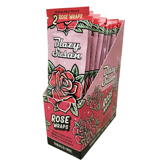 Blazy Susan - Rose Wraps - 2 Pack (Hemp Wraps)