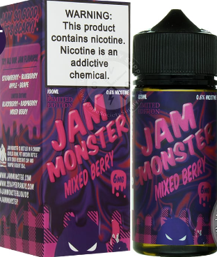 Jam Monster - 100 ML - Vape Juice - 6 MG