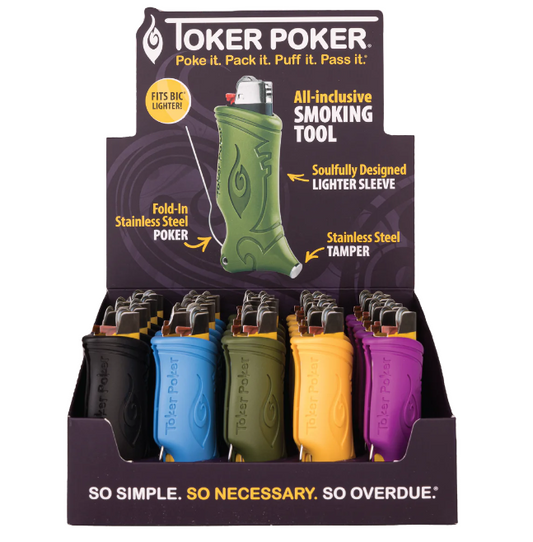 Toker Poker - Standard Bic - Mixed Colors S Essentials