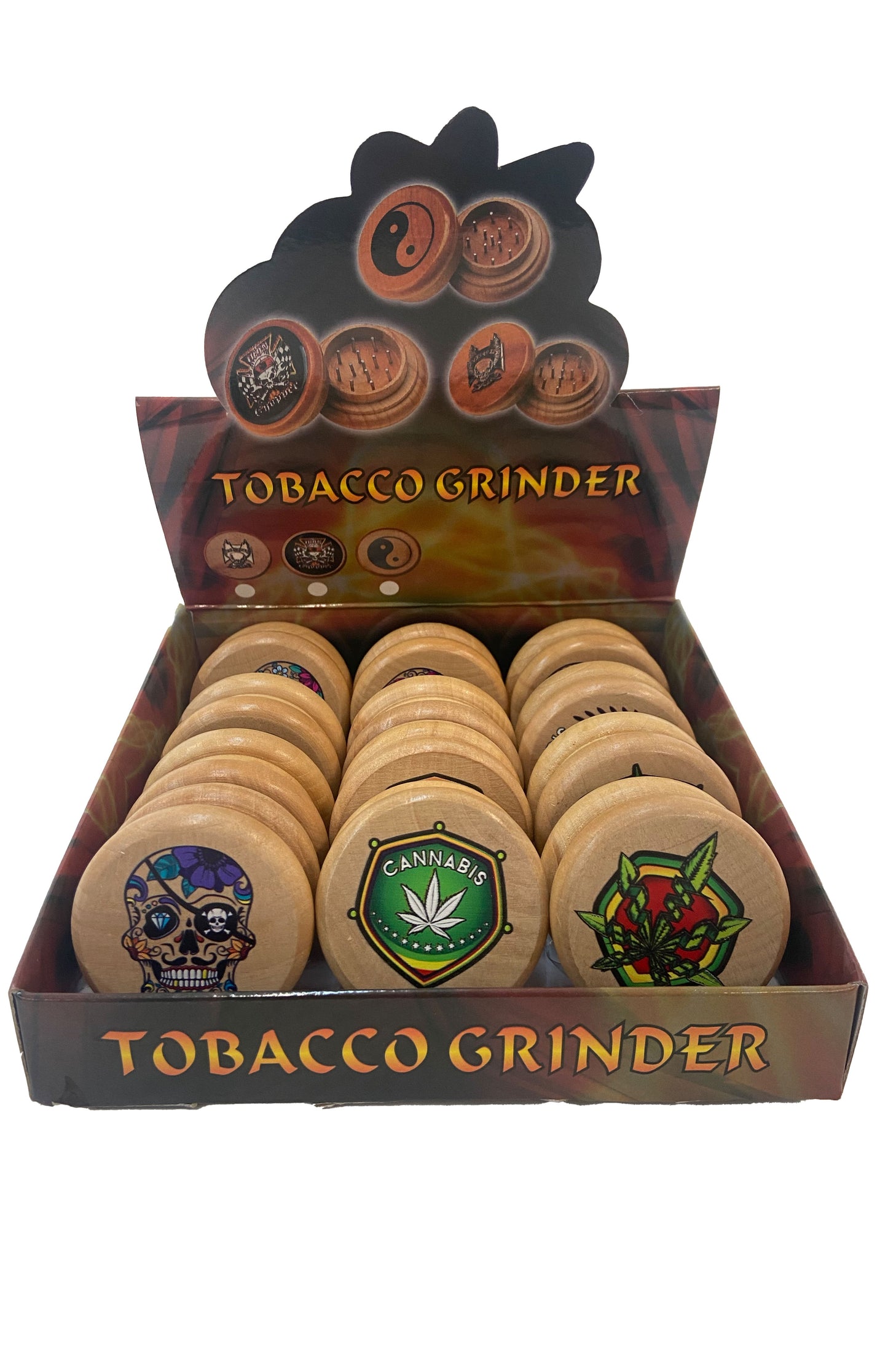 Wood 2 Piece Grinders