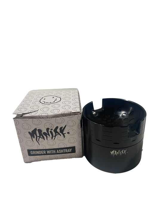 Maniak Grinder With Ashtray - Grinders