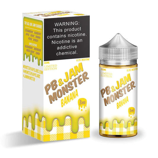 PB and Jam Monster - 100 ML - Vape Juice - 3 MG