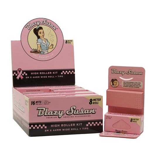 Blazy Susan - High Roller Kit Paper Roll and Filter - Pink