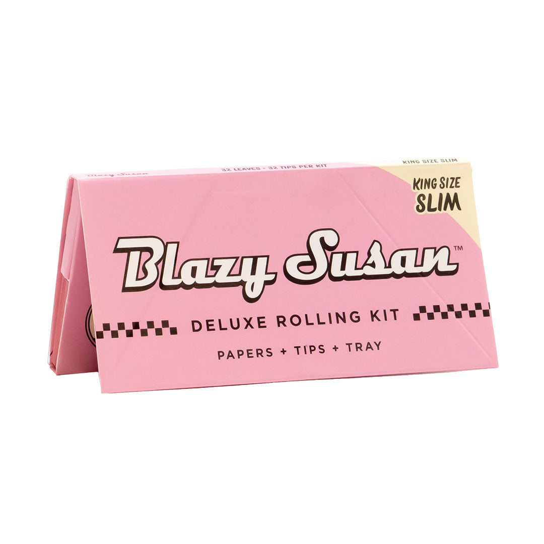 Blazy Susan - Pink Deluxe Rolling Kit Paper and Filter - King Size