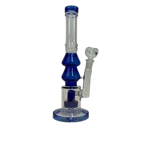 Double Bump Puck Perc - Glass Pipe