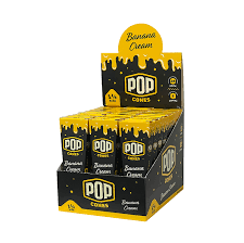 POP Unbleached Flavored Cones 1 1/4"
