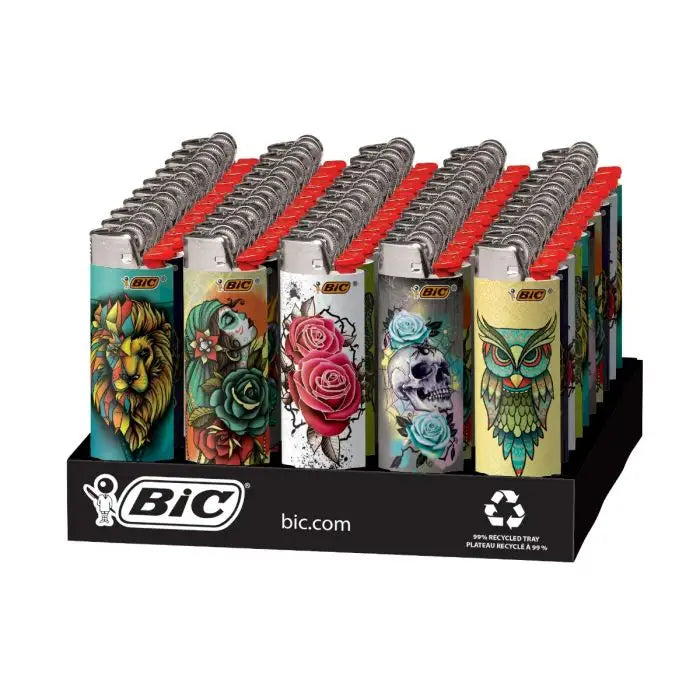 Bic Lighter 50ct Tray