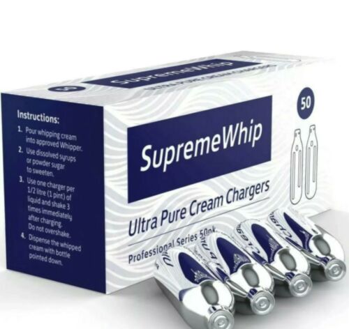 Supreme Whip - 50 Count Cream Chargers