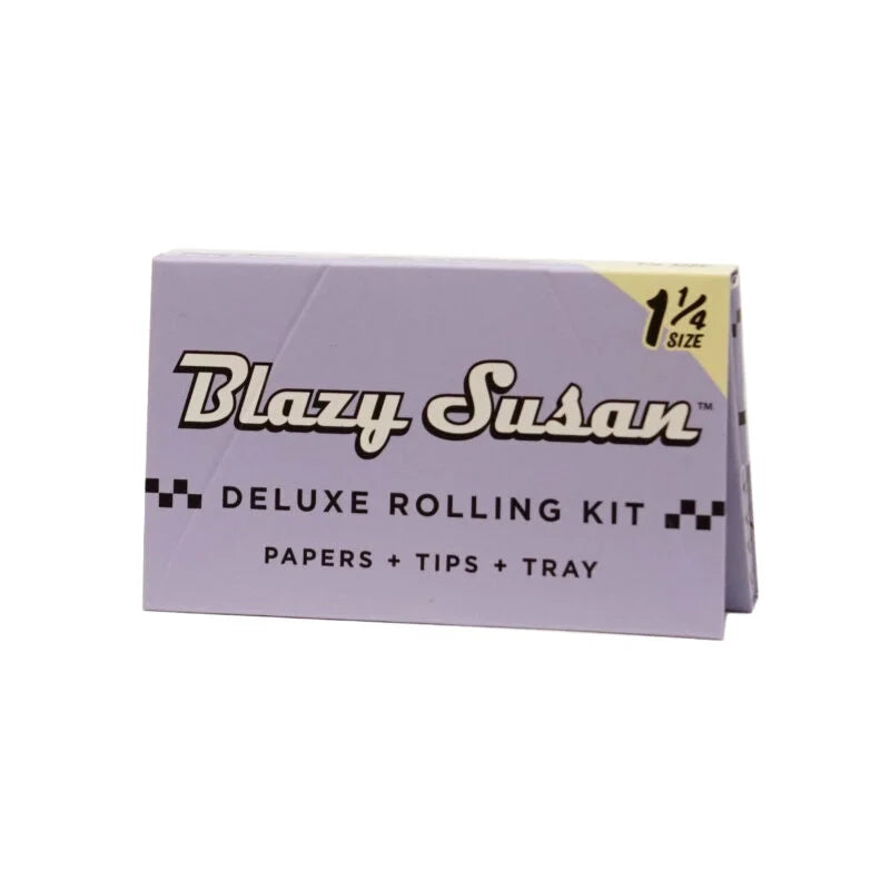 Blazy Susan - Purple Deluxe Rolling Kit Paper and Filters 1-1/4″