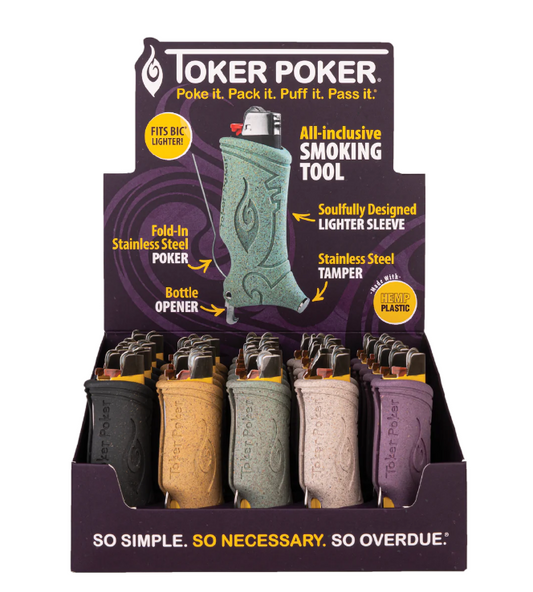 Toker Poker - Hemp Plastic + Bottle Opener - Bic S Essentials