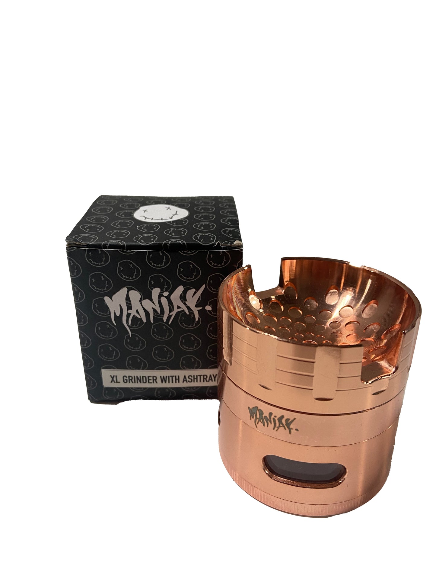 XL Maniak Grinders With Ashtray